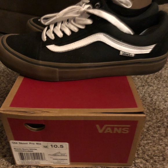 vans old skool pro gum